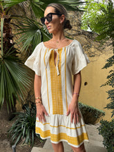 Load image into Gallery viewer, Raices Collection Embroidered Short Dress