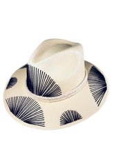 Load image into Gallery viewer, Black Fan Hat