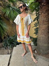 Load image into Gallery viewer, Raices Collection Embroidered Short Dress