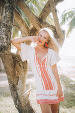 Load image into Gallery viewer, Raices Collection Embroidered Short Dress