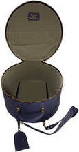 Load image into Gallery viewer, Valise a Chapeau- Navy Blue Hat Case