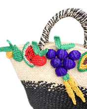 Load image into Gallery viewer, Mini Toquilla Straw Fruit Bag