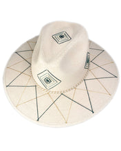Load image into Gallery viewer, La Paz Hand Embroidered Palm Hat