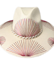 Load image into Gallery viewer, Metallic Red/Purple Fan Hat