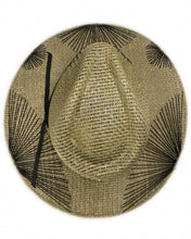 Load image into Gallery viewer, Neutral Green Black Fan Hat