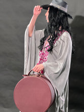Load image into Gallery viewer, Valise a Chapeau- Burgundy Hat Case