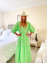 Load image into Gallery viewer, Metallic Aqua Fan Hat