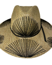 Load image into Gallery viewer, Neutral Green Black Fan Hat