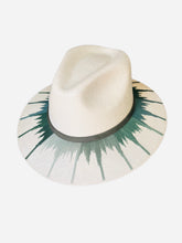 Load image into Gallery viewer, Degradé Embroidered Green/Olive Hat
