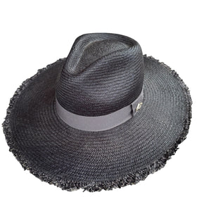 Del Mar Midnight Straw Hat