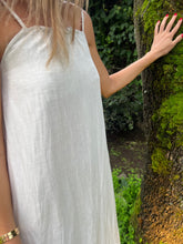 Load image into Gallery viewer, 100% Turkish Linen Off-white Dress
