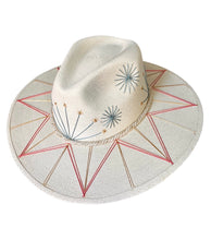 Load image into Gallery viewer, La Paz Hand Embroidered Palm Hat
