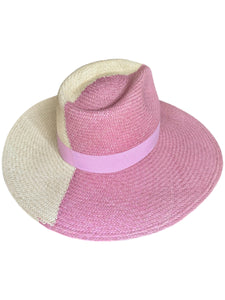 YingYang Pink & Natural Hat
