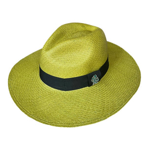 Havana Olive Green Straw Hat