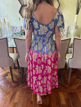 Load image into Gallery viewer, Metallic Rainbow Multicolor Short Sleeves Dress
