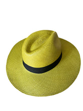 Load image into Gallery viewer, Havana Olive Green Straw Hat
