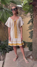 Load and play video in Gallery viewer, Raices Collection Embroidered Short Dress
