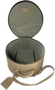 Valise a Chapeau- Taupe Hat Case