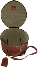 Load image into Gallery viewer, Valise a Chapeau- Burgundy Hat Case
