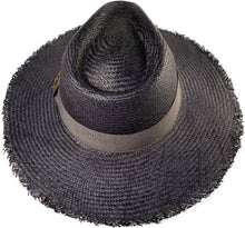 Load image into Gallery viewer, Del Mar Midnight Straw Hat
