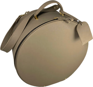 Valise a Chapeau- Taupe Hat Case