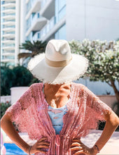 Load image into Gallery viewer, Del Mar Ivory Straw Hat
