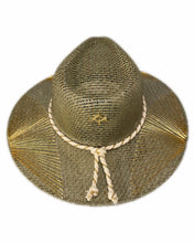 Load image into Gallery viewer, Green Metallic Golden Fan Hat
