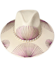 Load image into Gallery viewer, Metallic Purple Fan Hat
