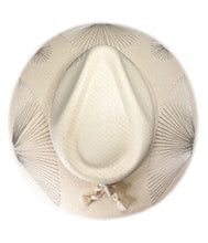Load image into Gallery viewer, Metallic Silver Fan Hat
