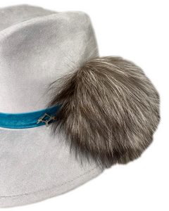 Analia Silver Hat