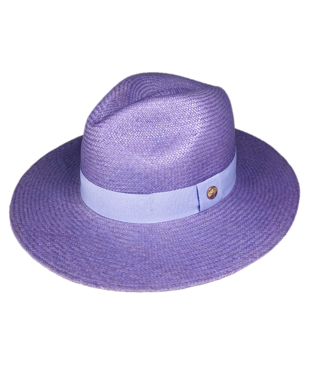 Del Mar Lavander Straw Hat