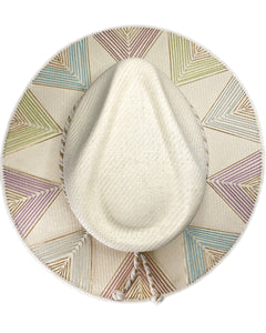 Kaleidoscope Pastel Fan Hat