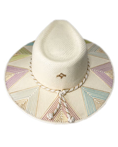 Kaleidoscope Pastel Fan Hat