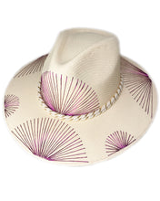 Load image into Gallery viewer, Metallic Purple Fan Hat
