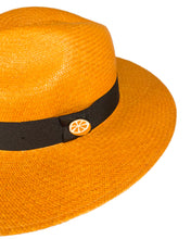 Load image into Gallery viewer, Havana Tropical Orange Straw Hat
