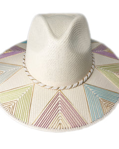 Kaleidoscope Pastel Fan Hat