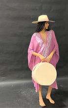 Load image into Gallery viewer, YingYang Pink &amp; Natural Hat
