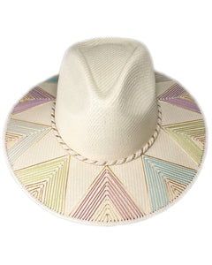 Kaleidoscope Pastel Fan Hat