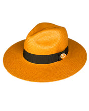 Load image into Gallery viewer, Havana Tropical Orange Straw Hat
