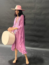 Load image into Gallery viewer, YingYang Pink &amp; Natural Hat
