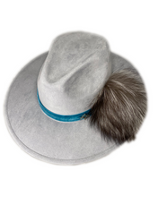 Load image into Gallery viewer, Analia Silver Hat
